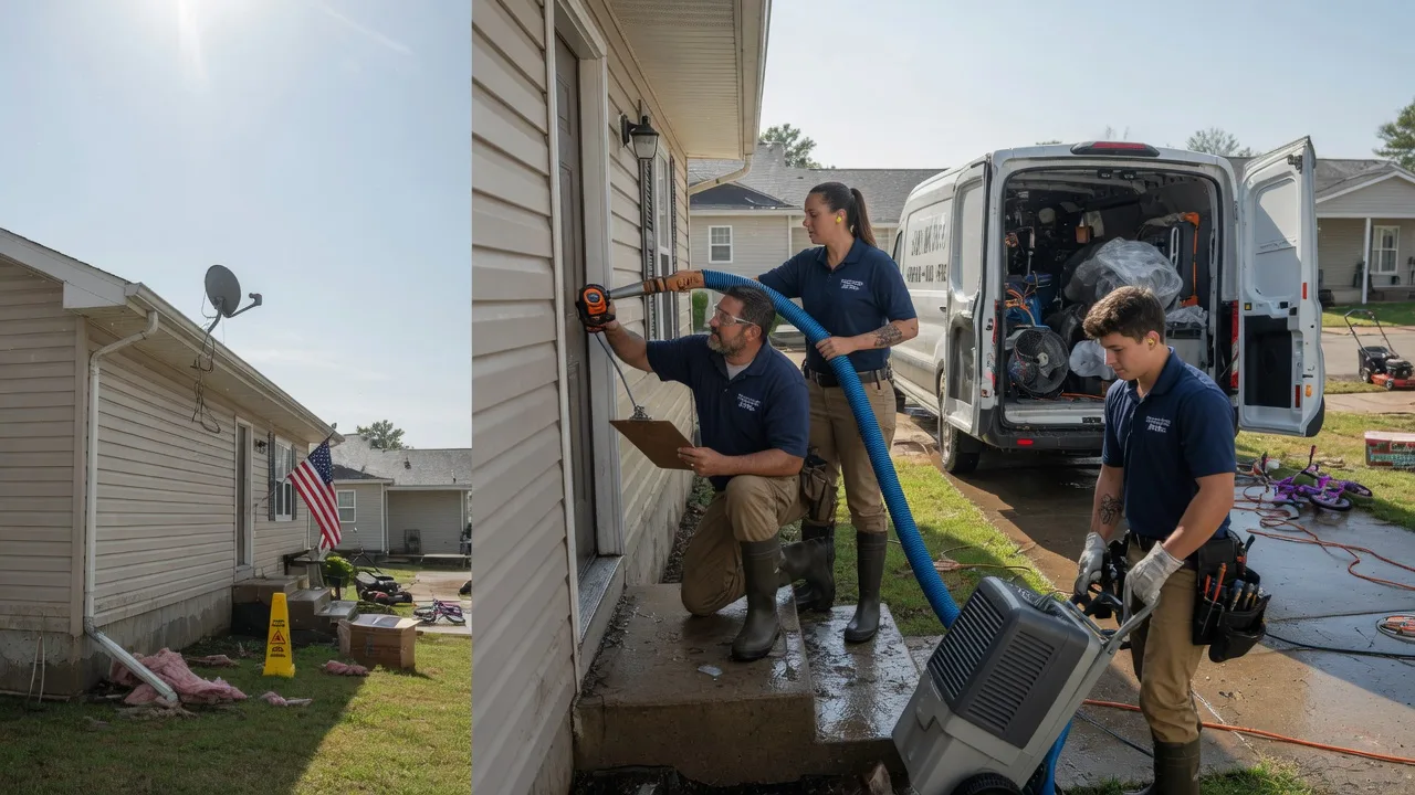 Ceiling Water Damage Restoration in Brandamore, PA near me